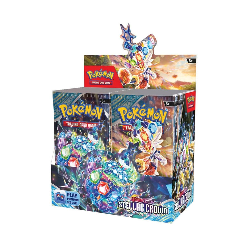 Pokemon Scarlet & Violet Stellar Crown Booster 6 Box Case