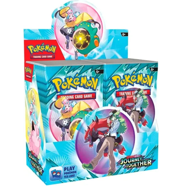 Pokemon Scarlet & Violet Journey Together Booster 6 Box Case