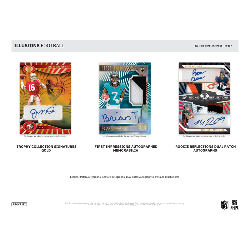 2024 Panini Illusions Football Hobby 16 Box Case