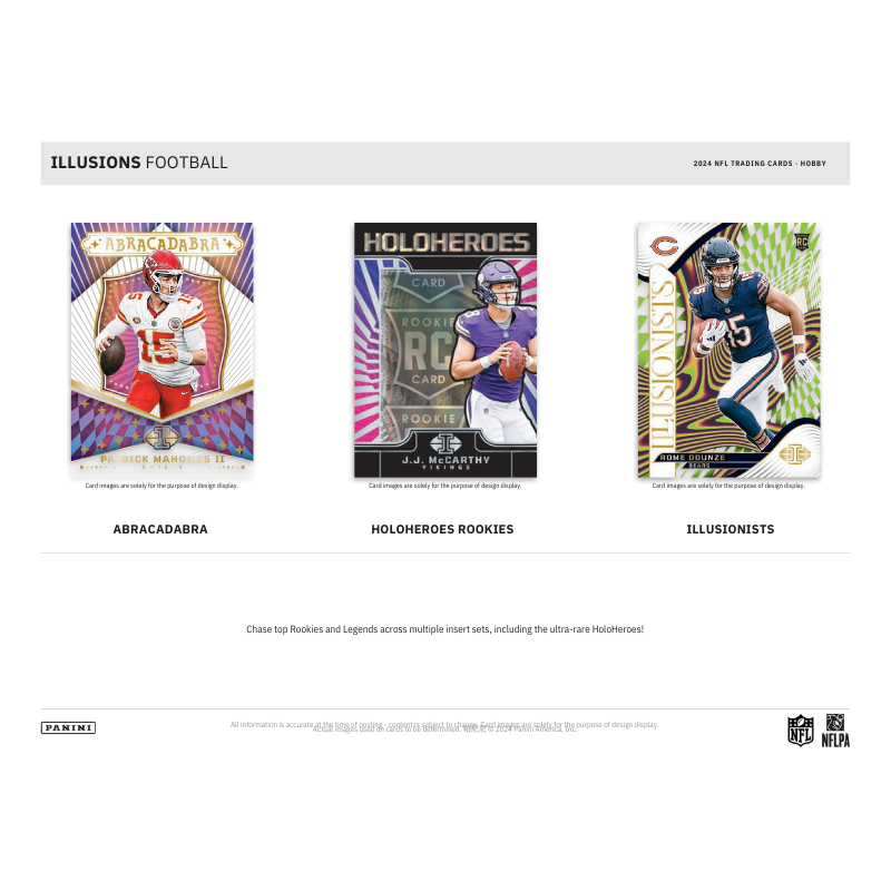 2024 Panini Illusions Football Hobby 16 Box Case