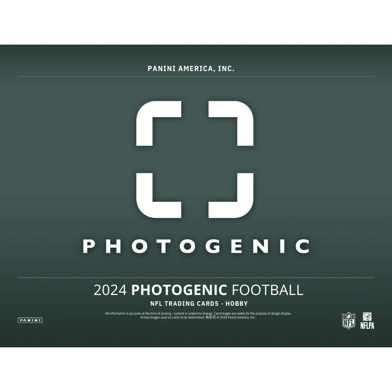 2024 Panini Photogenic Football Hobby 14 Box Case