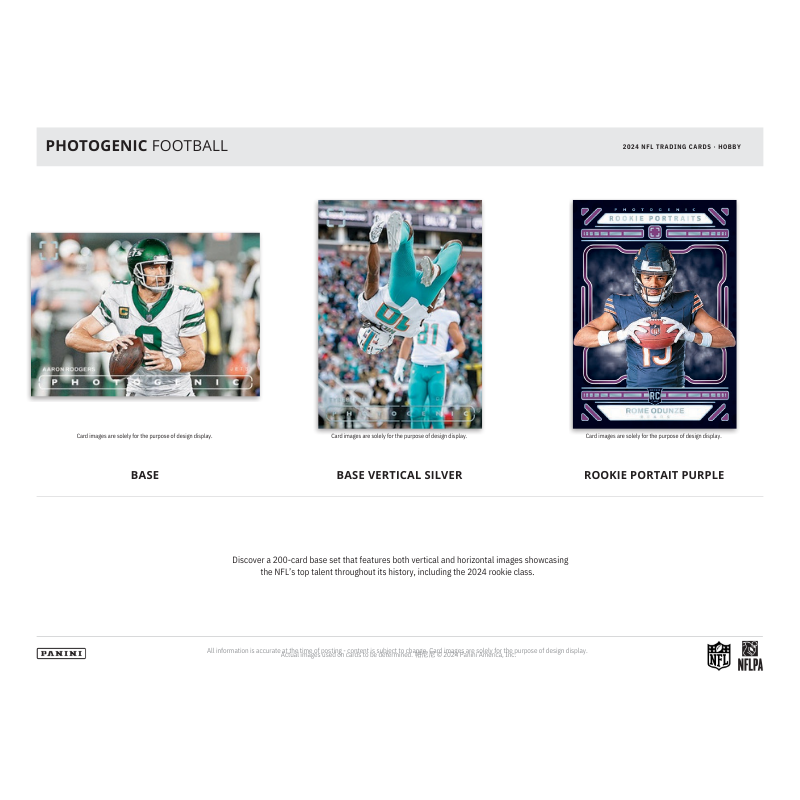 2024 Panini Photogenic Football Hobby 14 Box Case