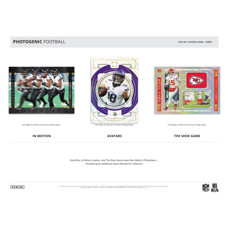 2024 Panini Photogenic Football Hobby 14 Box Case