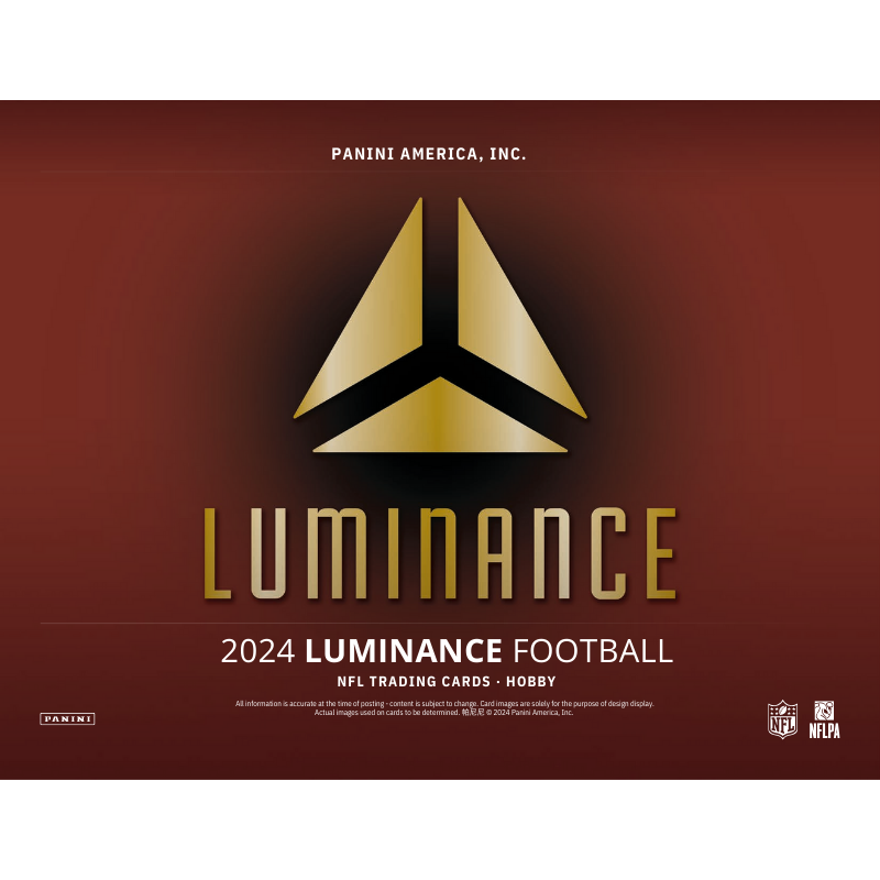 2024 Panini Luminance Football Hobby 12 Box Case